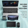 Bộ bàn phím + chuột không dây Bluetooth Android iOS, laptop, tablet, TV 10 inch - 75.000₫ 2