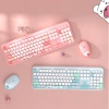 Bộ Bàn Phím & Chuột Không Dây Cute Hello Bear MOFII Hồng - Giá Ưu Đãi 429k 3