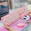 Bộ Bàn Phím & Chuột Không Dây Cute Hello Bear MOFII Hồng - Giá Ưu Đãi 429k 4