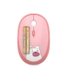 Bộ Bàn Phím & Chuột Không Dây Cute Hello Bear MOFII Hồng - Giá Ưu Đãi 429k 6
