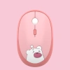 Bộ Bàn Phím & Chuột Không Dây Cute Hello Bear MOFII Hồng - Giá Ưu Đãi 429k 9