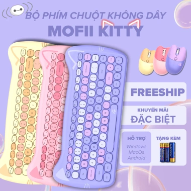 Bộ Bàn Phím & Chuột Không Dây Mofii 2.4GHz - Giá 559.200đ, giảm 22% 6