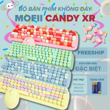 Bộ Bàn Phím & Chuột Không Dây Mofii 2.4GHz - Giá 559.200đ, giảm 22% 7