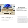 Bộ bàn phím chuột không dây Rapoo 8.000GT Bluetooth - USB Wireless - Chính hãng 399.000₫ (giá gốc 510.720₫) 6