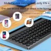 Bộ Bàn Phím Chuột Không Dây W609 Pin Sạc Type-C Bluetooth 5.0/3.0 USB 2.4G Khe Đỡ Điện Thoại Tablet Giá 420.000₫ 3