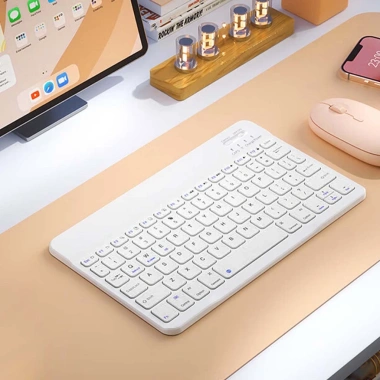 Bộ bàn phím và chuột Bluetooth 10 inch gọn nhẹ, tương thích tablet, giá 55.000₫ 2