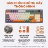 Bộ Bàn Phím và Chuột Bluetooth Không Dây Core X M96 Gaming LED Màn Hình Núm Xoay Kết Nối Đa Năng Giảm Giá 549k 4
