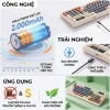 Bộ Bàn Phím và Chuột Bluetooth Không Dây Core X M96 Gaming LED Màn Hình Núm Xoay Kết Nối Đa Năng Giảm Giá 549k 8
