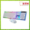Bộ bàn phím và chuột có dây trắng LED 7 màu - Siêu hot cho game, giá chỉ 119k 3