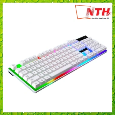Bộ bàn phím và chuột có dây trắng LED 7 màu - Siêu hot cho game, giá chỉ 119k 4 Bộ bàn phím và chuột có dây trắng LED 7 màu - Siêu hot cho game, giá chỉ 119k 4