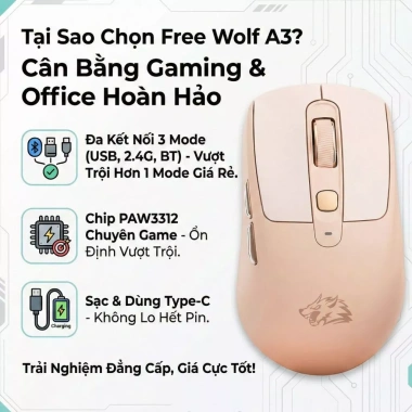 Bộ Bàn Phím và Chuột Không Dây Bluetooth M75 LED, Màn Hình, Pin Sạc, Keycap PBT cho PC, Laptop, ĐT - 469k 8