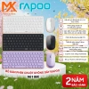Bộ Bàn Phím và Chuột Không Dây Rapoo 8.000GT/9.010M - Kết Nối 2.4GHz Bluetooth, Gõ Êm, Giá 429.000đ