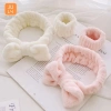 Bộ băng đô JULYHOMEWEAR 3 món cho đầu tay, kèm bông rửa mặt tẩy trang, makeup - 69.000₫ 3