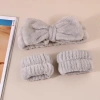 Bộ băng đô JULYHOMEWEAR 3 món cho đầu tay, kèm bông rửa mặt tẩy trang, makeup - 69.000₫ 7