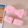 Bộ băng đô JULYHOMEWEAR 3 món cho đầu tay, kèm bông rửa mặt tẩy trang, makeup - 69.000₫ 8