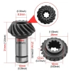 Bộ bánh răng lắp ráp EHES cho dụng cụ cắt cỏ - Thay thế nhanh Giá chỉ 59.531 VND 7