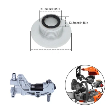 Bộ bánh răng thay thế máy bơm dầu cho cưa xích 5.200 4.500 5.800 52cc 45cc 58cc, giá ưu đãi 313.500 VND 3