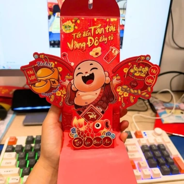 Bộ Bao Lì Xì 3D Popup 2.026 – Thiết Kế Độc Đáo, Sang Trọng, Giá 15.000 VNĐ 9