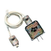 Bộ Bảo Vệ Mèo Dễ Thương TPU 18W 20W cho iPhone 11 12 13 14 Pro Max Vỏ Cáp Sạc 7