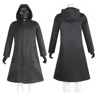 Bộ bảo vệ trò chơi mực Halloween Boss - áo liền quần, găng tay, mặt nạ cho người lớn và trẻ em, giá ưu đãi 307k 7