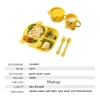 Bộ Bát Ăn 5 Món Vịt Vàng Kute cho Bé - Khay, Bát, Cốc, Thìa, Dĩa - Giá 72.900₫ 6