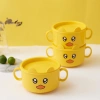 Bộ Bát Ăn 5 Món Vịt Vàng Kute cho Bé - Khay, Bát, Cốc, Thìa, Dĩa - Giá 72.900₫ 9