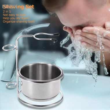 Bộ Bát Cạo Râu 2 Trong 1 Anself freevn Cốc và Xà Phòng Giữ Lưỡi Dao Giá 235.400₫