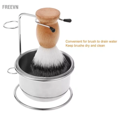Bộ Bát Cạo Râu 2 Trong 1 Anself freevn Cốc và Xà Phòng Giữ Lưỡi Dao Giá 235.400₫
