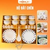 Bộ bát chén sứ Homix sang trọng, chịu nhiệt tốt, tạo không gian bàn ăn ấm cúng