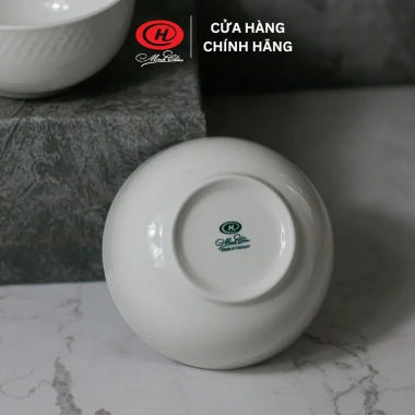 Bộ bát cơm viền sần sứ Minh Châu CV06B Thiết kế sang trọng, giá ưu đãi 118.300 VND