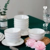 Bộ bát cơm viền vàng thật 12k sứ Minh Châu 6-10 món - Set chén ăn cao cấp, Vỡ 1 đổi 1, 153.300 VND 4