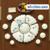 Bộ bát cúng gia tiên gốm sứ Bát Tràng 45-55cm - Hoa mặt trời, thờ cúng, giảm giá 299.000₫ 7