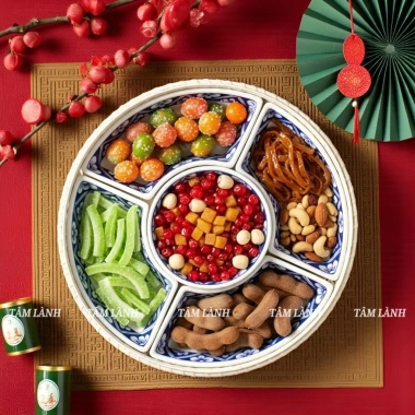 Bộ bát cúng gia tiên gốm sứ Bát Tràng cánh cong Đĩa thờ cúng, thắp hương 460k 2