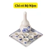Bộ bát cúng gia tiên gốm sứ Bát Tràng - hoa mặt trời, Sen Cạnh Xanh, bát đĩa thờ cúng, thắp hương, giảm giá 399.000đ 7