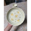 Bộ bát đĩa ăn cơm HOA CÚC VÀNG gốm sứ mai vàng - Vintage, giảm giá 17.000đ 3