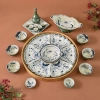 Bộ bát đĩa Bát Tràng hoa mặt trời – Mâm cúng gia tiên 54cm, giảm giá 1.955.000 VND 10