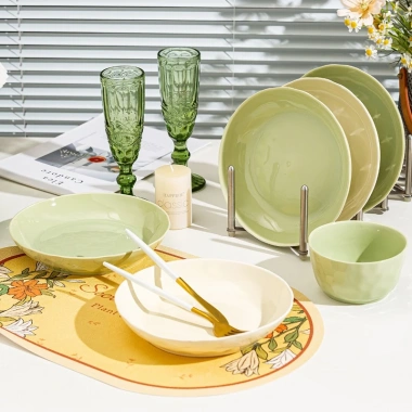 Bộ Bát Đĩa Chén Dĩa Gosu Cao Cấp 12 Món Màu Kem Bơ – Men Sáng Bóng, Sang Trọng, Gia Đình Đẳng Cấp, Giá Ưu Đãi 557,620₫ 9 Bộ Bát Đĩa Chén Dĩa Gosu Cao Cấp 12 Món Màu Kem Bơ – Men Sáng Bóng, Sang Trọng, Gia Đình Đẳng Cấp, Giá Ưu Đãi 557,620₫ 9