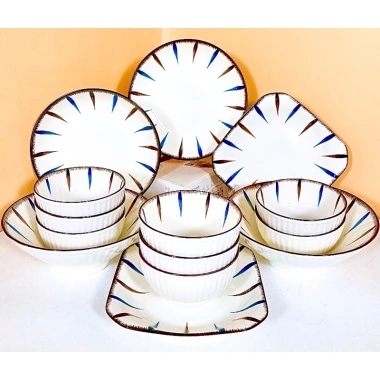 Bộ Bát Đĩa Chén Thuỷ Tiên Bt Men - Bóng Mịn Đẹp, Giá Ưu Đãi 129k