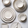 Bộ bát đĩa cúc trắng cao cấp, sứ trắng sang trọng, decor hiện đại, chỉ 38.000₫ 4