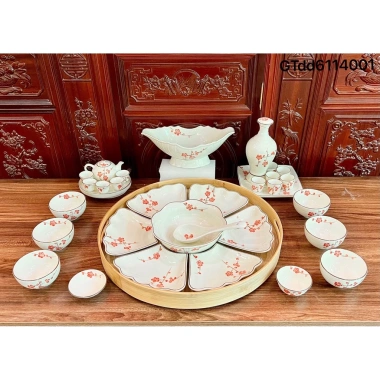 Bộ Bát Đĩa Cúng Gia Tiên Bát Tràng 45cm - Hoa Mặt Trời Thắp Hương Đường Kính, 1.99 triệu 9