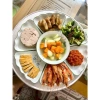 Bộ Bát Đĩa Cúng Gia Tiên Bát Tràng - Hoa Mặt Trời Vẽ Tay, Gốm Sứ Cao Cấp, Giá chỉ 650.000 VNĐ 4