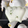 Bộ Bát Đĩa Cúng Gia Tiên Bát Tràng - Hoa Mặt Trời Vẽ Tay, Gốm Sứ Cao Cấp, Giá chỉ 650.000 VNĐ 5