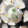 Bộ Bát Đĩa Cúng Gia Tiên Bồ Công Anh - Hoa Mặt Trời Thắp Hương - Gốm Sứ Bát Tràng Giá ưu đãi 249.000 VNĐ 3