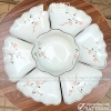 Bộ Bát Đĩa Cúng Gia Tiên Hoa Đào Phai và Mặt Trời Thắp Hương Gốm Sứ Bát Tràng - Giá 249.000 VND 4