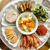 Bộ Bát Đĩa Cúng Gia Tiên Hoa Mai Xanh Gốm Sứ Bát Tràng và Bộ Mặt Trời Thắp Hương 3