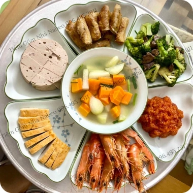 Bộ Bát Đĩa Cúng Gia Tiên Hoa Mai Xanh Gốm Sứ Bát Tràng và Bộ Mặt Trời Thắp Hương