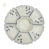 Bộ bát đĩa cúng gia tiên hoa mặt trời Bát Tràng, men kem cao, chịu nhiệt, chỉ 1.000.000₫ 8