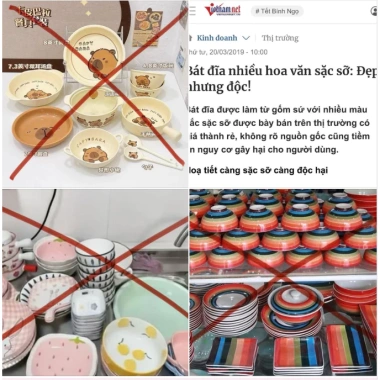 Bộ bát đĩa cúng gia tiên Minh Châu hoa mặt trời - hoa sen cá chép đỏ 483.600 VND
