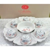 Bộ bát đĩa cúng gia tiên Minh Châu hoa mặt trời - hoa sen cá chép đỏ 483.600 VND 9