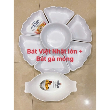 Bộ Bát Đĩa Cúng Hoa Mặt Trời Nhựa Cao Cấp - Giá 48.000, bền đẹp, sang trọng 9